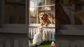 Cat Yells at Owner and Blames Dog After Breaking Owner’s Plate