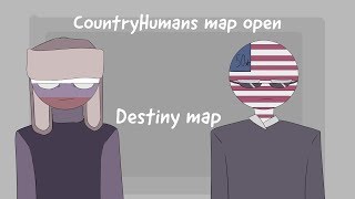 Destiny map ( map open ) CountryHumans map BIG COLLAB! (Open)
