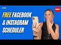 How to schedule posts in the meta business suite  facebook  instagram