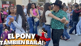 Ramiro 'El Pony' bailando en La plaza más alegre de #mexico con @musicalmilagroofficial