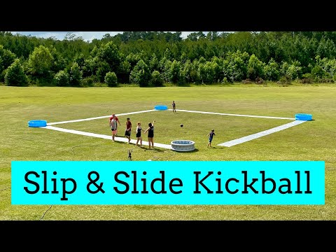 How To Set Up Slip & Slide Kickball