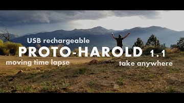 PROTO-HAROLD 1.1 (dramatic) simple robot llc (motorized smartphone / time lapse camera slider)