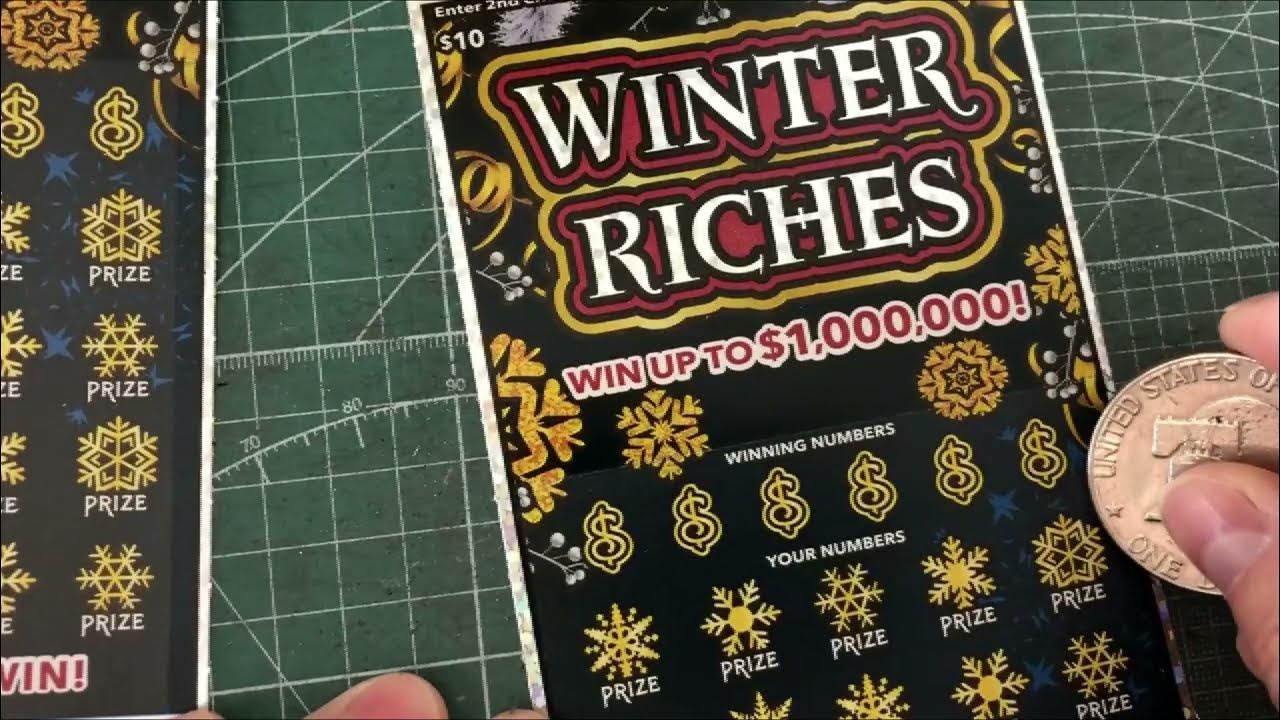 Winter Riches 10 CA Holiday Scratchers YouTube