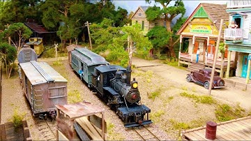 One Of The Best and Most Detailed Model Railroad Layouts in On30 Scale in the World