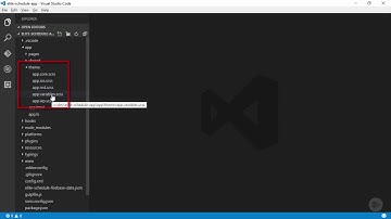 Ionic tutorials 2   42 Custom Colors in app core scss