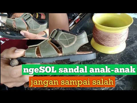 Video: Cara Menjahit Sandal Untuk Anak