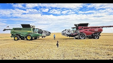 The Case IH AF11 VS John Deere X9 1100