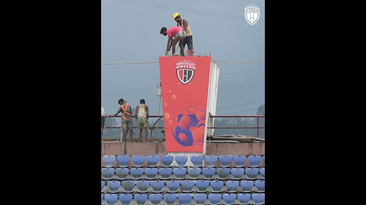 The stage is set! 🏟 | NorthEast United FC