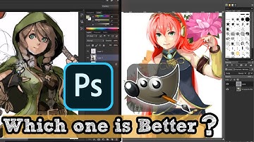 GIMP vs Photoshop Which one is Better