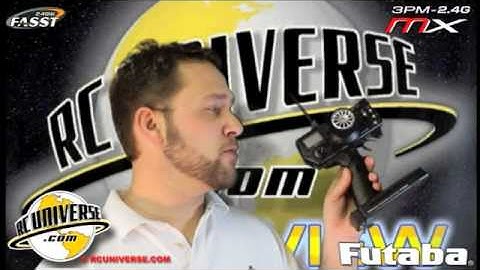 Futuba 3PM 2.4GHz MX surface transmitter and R603FF receiver- Adjusting the A.B.S.