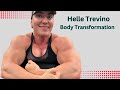 Helle trevino body transformation of danish ifbb pro bodybuilder  fbb warriors