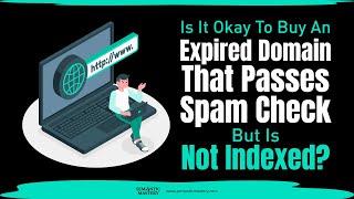 Is It Okay To Buy An Expired Domain That Passes Spam Check But Is Not Indexed?