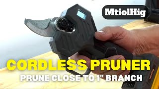 CORDLESS PRUNING SHEARS // Made for DeWalt 20V Battery // Fast & Easy to Use