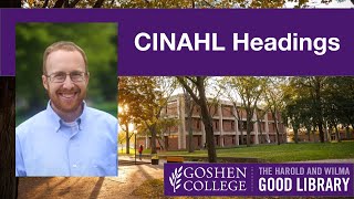 CINAHL Headings 2024 (with new EBSCOhost UI)