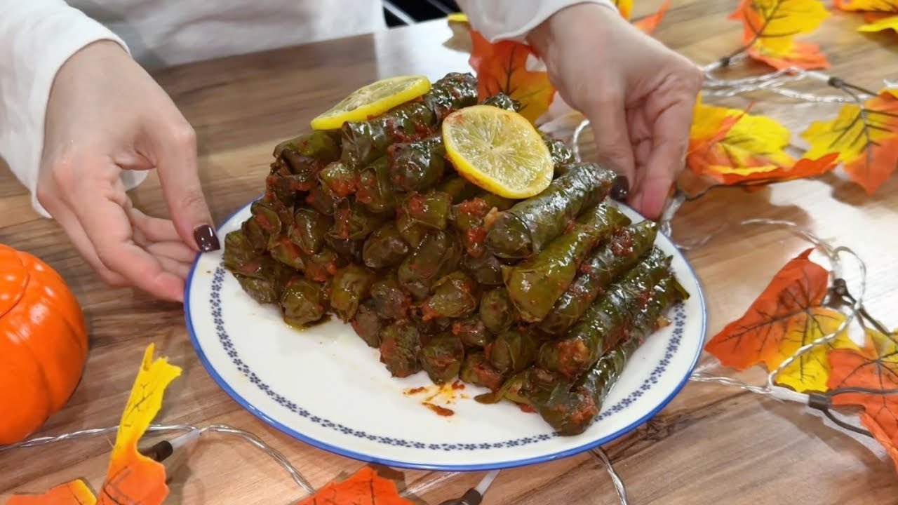 Ultimate No-Meat Turkish Sarma | Authentic Zeytinyağlı Dolma with a Hidden Secret Flavor!