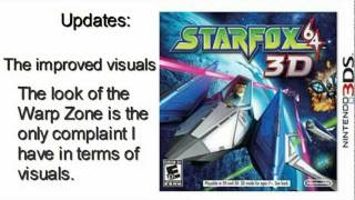 My thoughts on StarFox64 3D