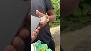 Mobile return on Amazon