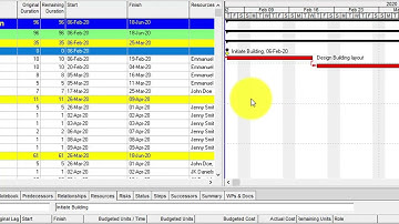 ORACLE #ACTIVITY #CODES IN PRIMAVERA P6 MASTER CLASS