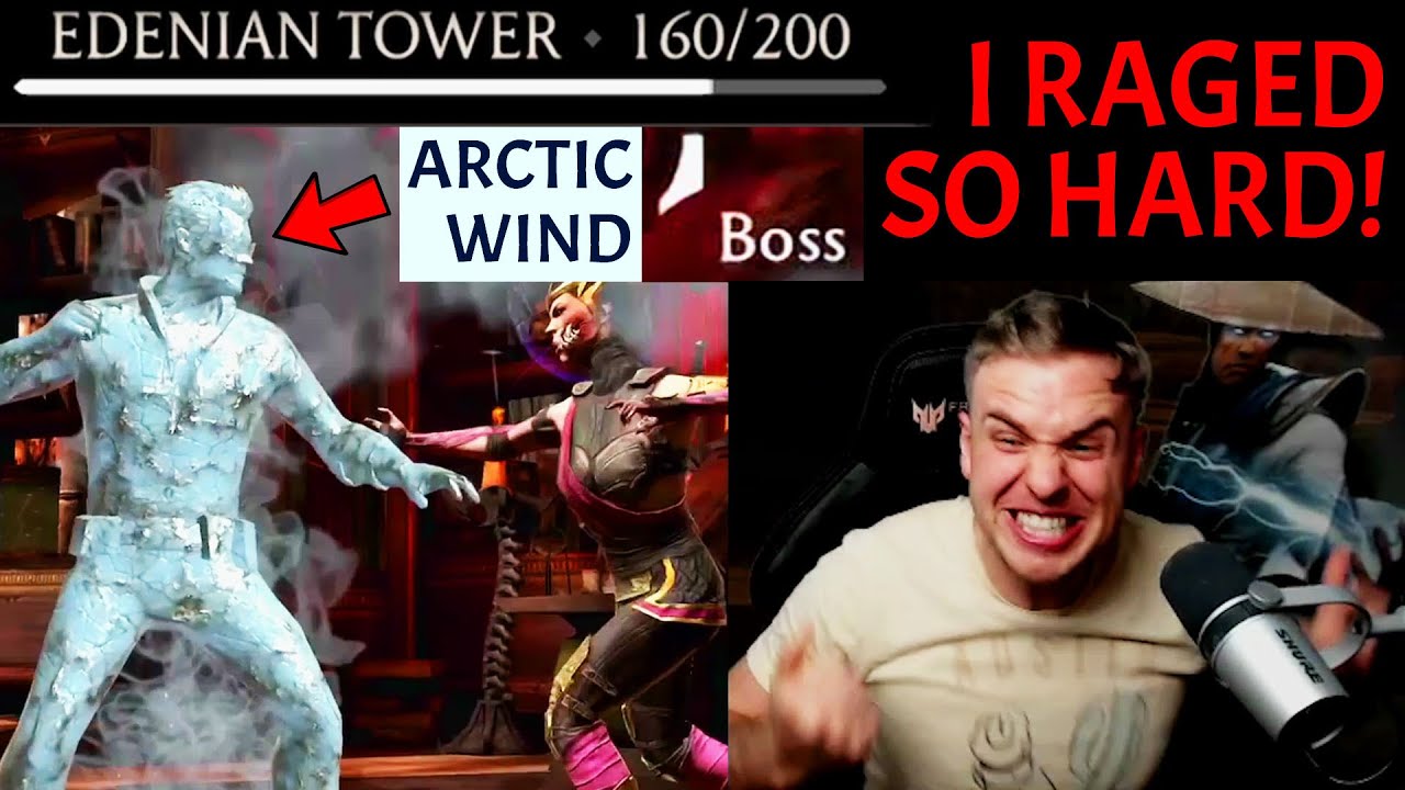 MK Mobile. Battle 160 Made Me LOSE MY MIND! Arctic Wind = RAGE! Fatal Edenian Tower Gameplay.
