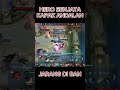 HERO KAPAK DAMAGE GA NGOTAK #heroharam #mobilelegends