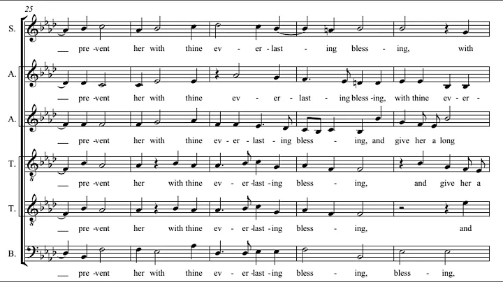 Byrd: O Lord, make thy servant Elizabeth - Tallis ...