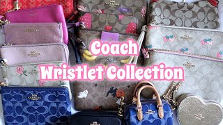 Coach SLG Collection ✨✨💘 My Coach Wristlet Collection 🤩