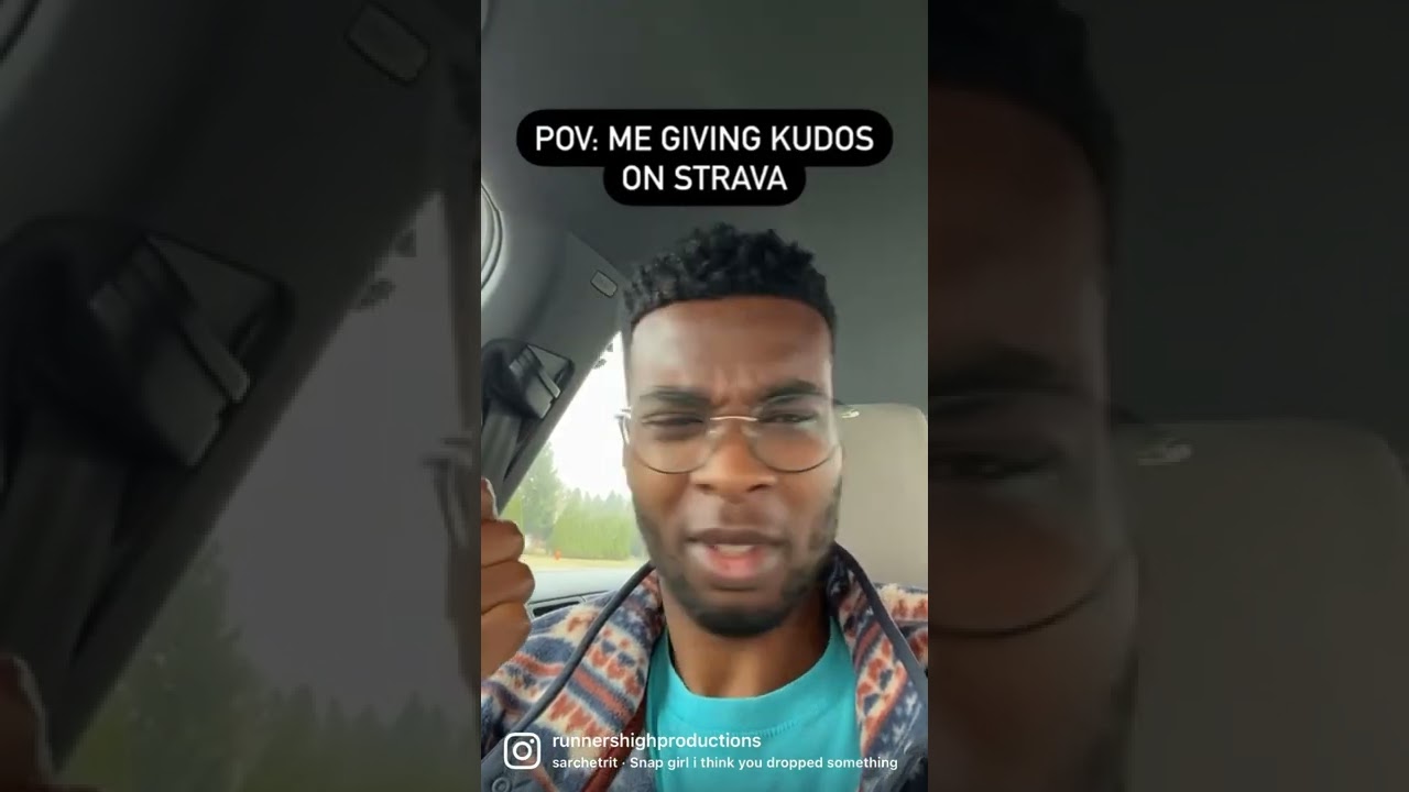 ME WHEN I GIVE KUDOS ON STRAVA