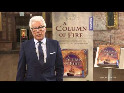 Ken Follett Introduces "A Column of Fire" Board Game