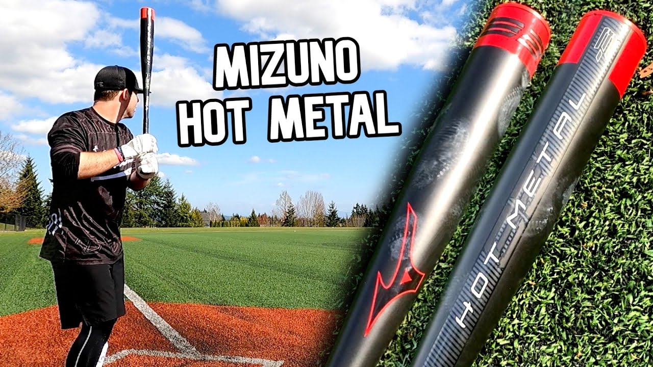sponsor Udfordring Emigrere Hitting with the 2021 MIZUNO B21 Hot Metal -3 | BBCOR Baseball Bat Review -  YouTube