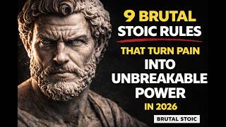 9 BRUTAL Stoic Rules That Turn Pain Into UNBREAKABLE POWER | MARCUS AURELIUS STOICISM
