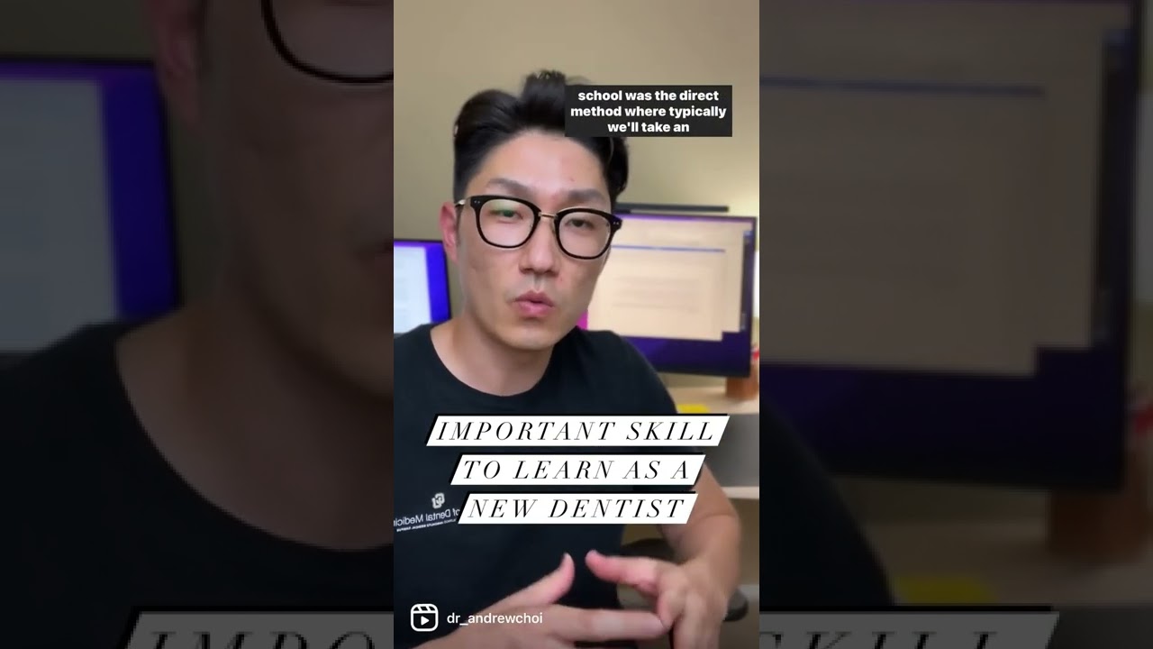 Great tip for new dentists and dental students graduating from dental school