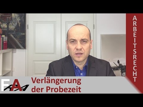 Video: So Verlängern Sie Die Probezeit