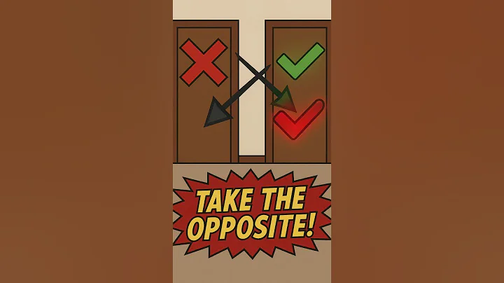 Two Doors Riddle: Which Way to Heaven? 🤔✨ #TwoDoors #BrainTeaser #LogicPuzzle #Riddle