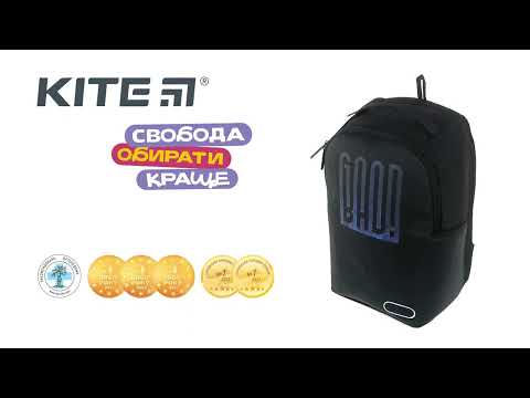 Рюкзак підлітковий Kite NEW Education teens 40х26х14 (K24-2595M-1 (LED)), видео 1