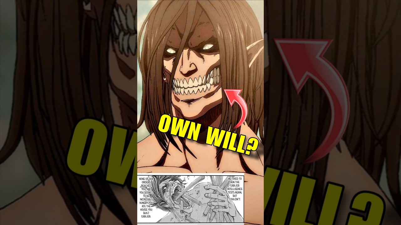 Does the Attack Titan have its own CONCIOUSNESS?? #anime #aot #eren
