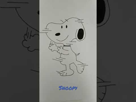 Snoopy glitch effect