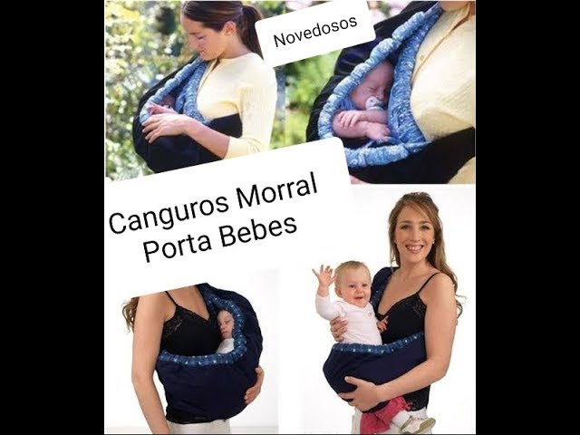 Bolsa Boquilla detective Novedoso Canguro Morral Porta Bebe - YouTube