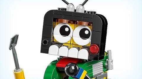 Compax Screeno MIX (how to build) | LEGO Mixels 41574+41578