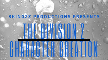 TOM CLANCY’S THE DIVISION 2 **FULL** character creation! FIRST LOOK!