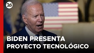 EEUU | Biden presentó un proyecto tecnológico millonario en Wisconsin