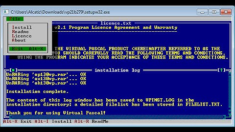 2 - Les Variables  en Pascal avec Windows Free Pascal
