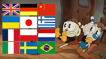 "Cuphead Show No Fighting Meme" in Different Languages