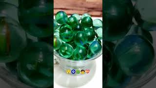 🟢😲🧿💝🧸🔥 Green Marbles #shorts || Time with Chilax