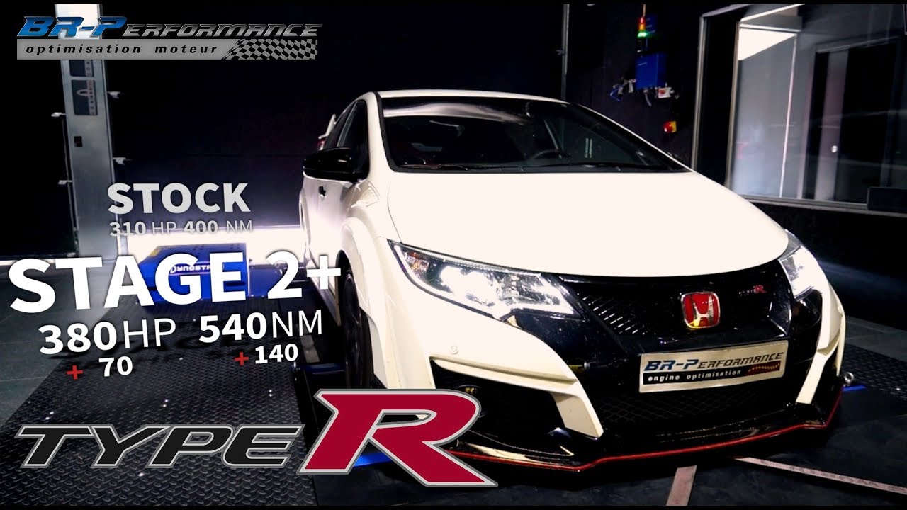 Honda Civic 2 0t Type R Remap Stage 2 By Br Performance Youtube