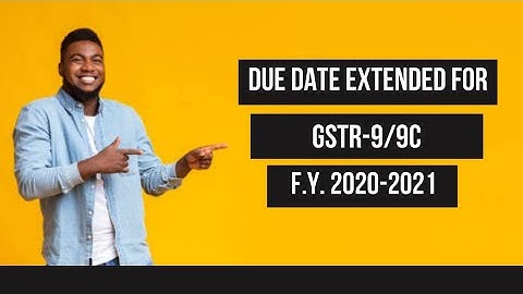 Due date extended for GSTR-9/9C for F.Y. 2020-21| GST annual return date extended | #shorts