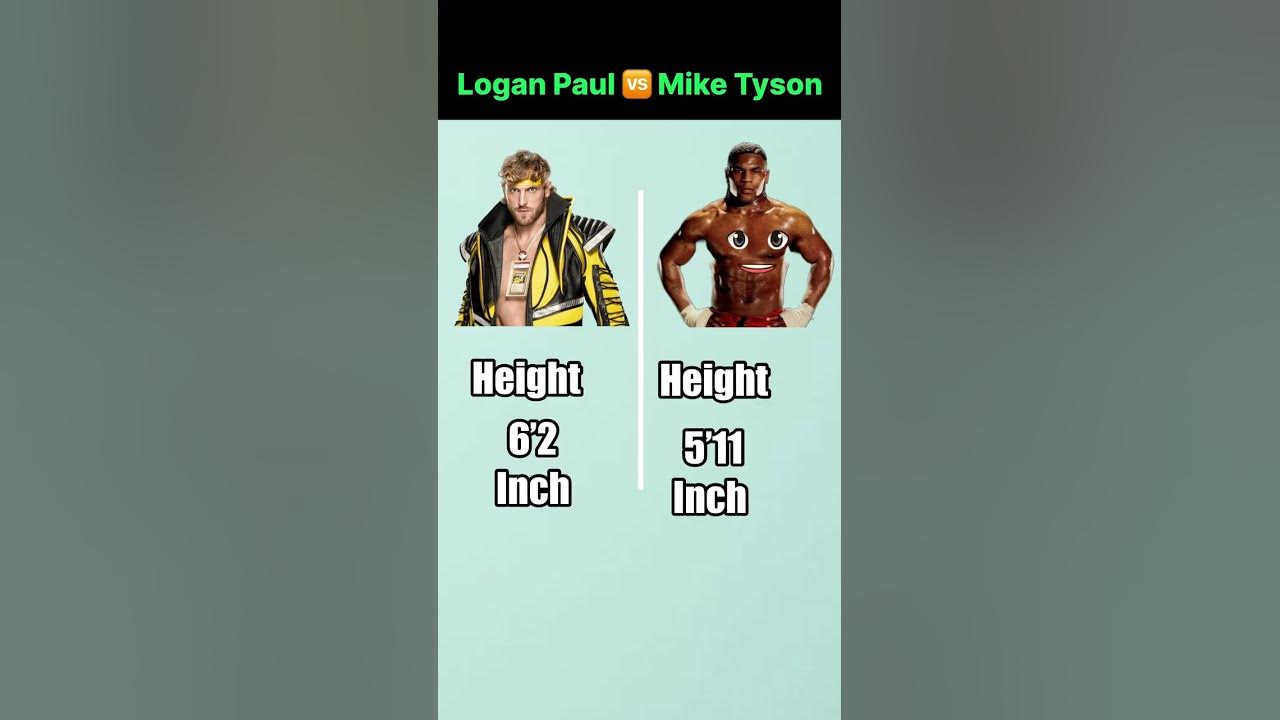 Logan Paul VS Mike Tyson mbc shortvideo trendingshorts viralvideo