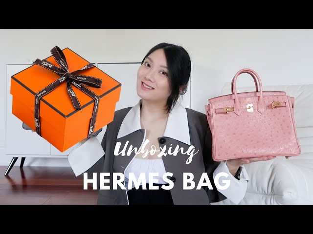 Hermes Pink Ostrich Birkin Bag  Official Hermes For Sale Price