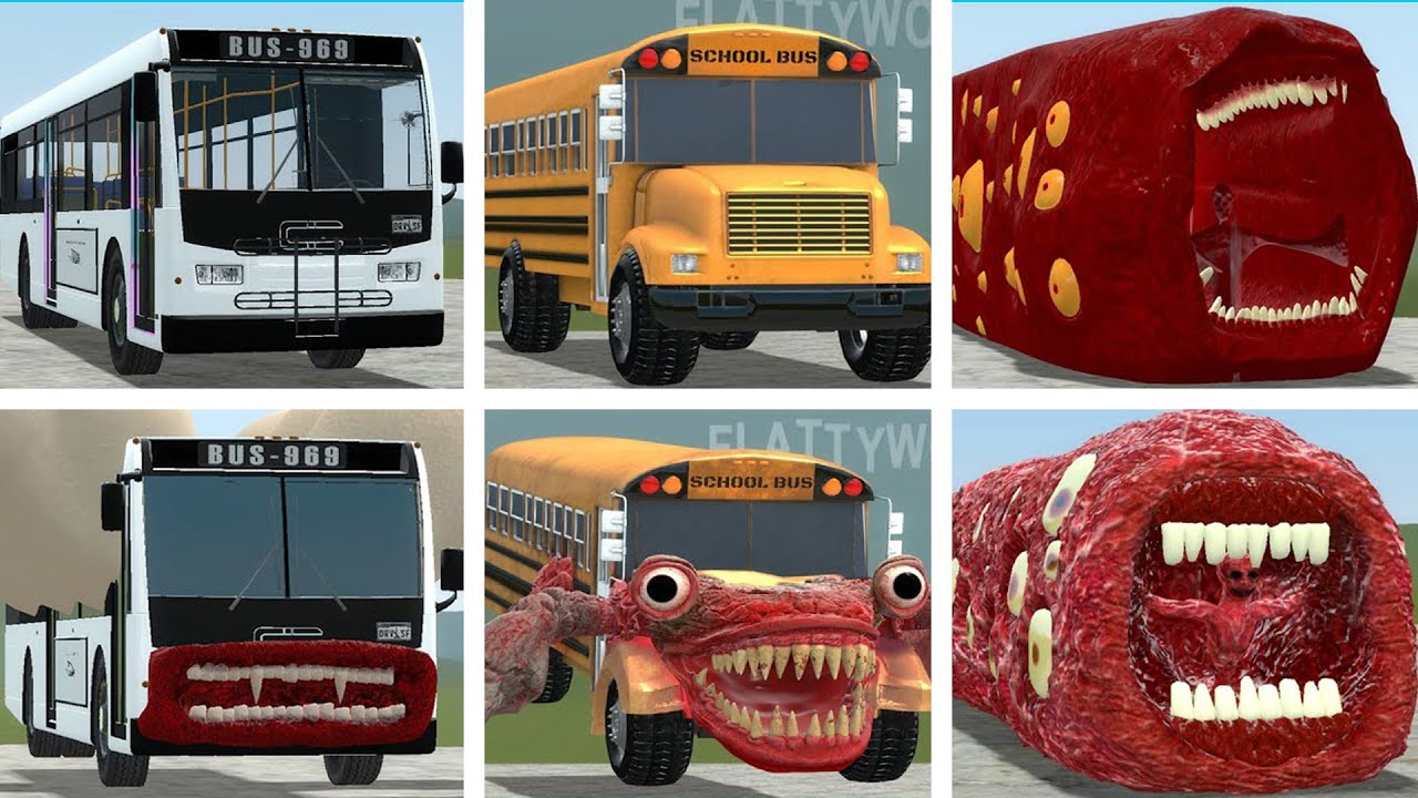 OLD AND NEW UPDATE: SEA EATER, TRAIN EATER, THE BLOOP VS ALL TREVOR HENDERSON BATTLE In GMOD!