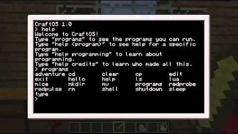 Minecraft Mods - COMPUTER Mod ! Programmable PC Terminal - Amazing!
