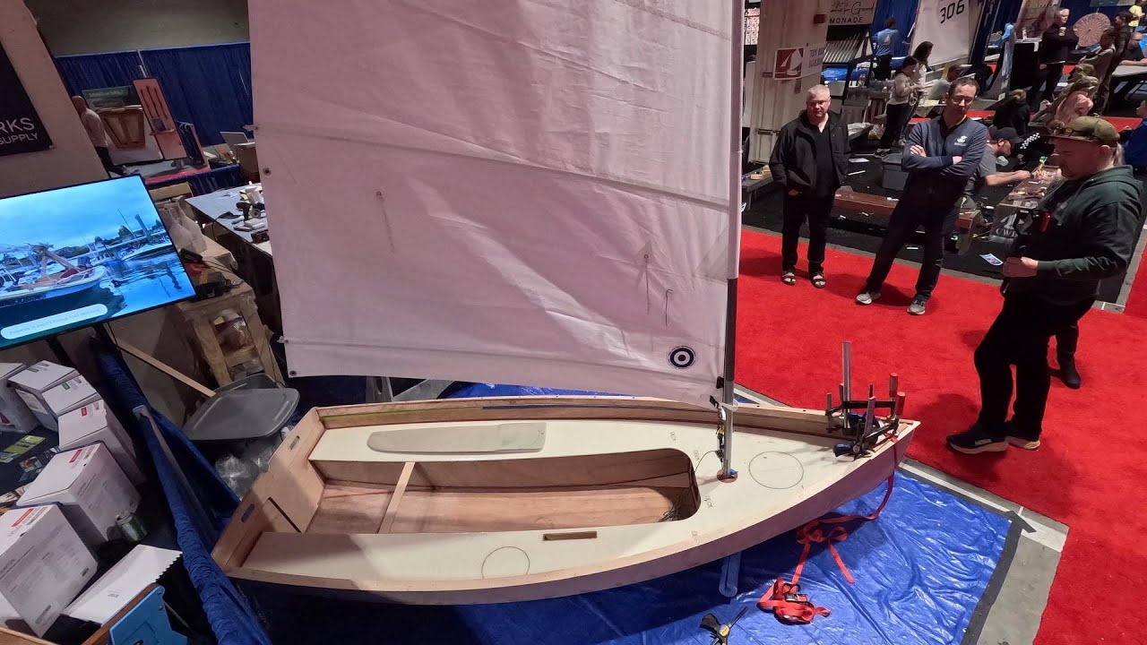 Building a Scout Sailboat Kit in 9 days at the Seattle Boat Show